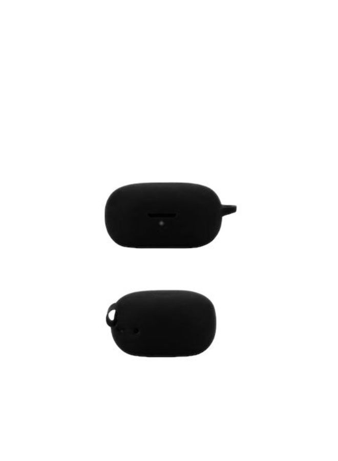 Case Silicone case with ring hook, compatible with Anker Soundcore R50i VI only, black - Image 2