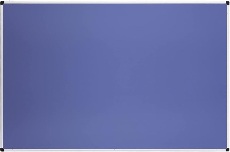 Magnetic Whiteboard with Pen Tray, Aluminium Trim and Dry-Wipe Writing Surface, 90 x 60cm (WxH), White - Image 2