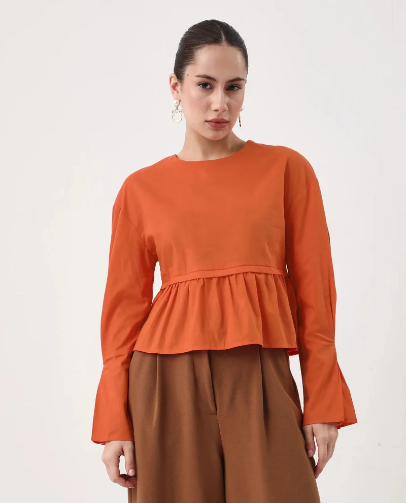 Rareism Women's Full Sleeve Palin Top
