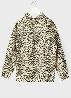NAME IT Kids Animal Print Long Sleeve Hoodie  - Image 1