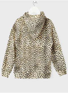 NAME IT Kids Animal Print Long Sleeve Hoodie  - Image 2