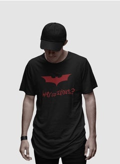 MERCH Embrace the Dark Knight's Spirit with 'Why So Serious' Batman T-Shirt  - Image 1