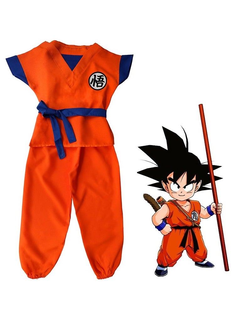 Toy Box Dragon Ball Z Son Goku Costume for Kids - Available in sizes S, M, L  - Image 1