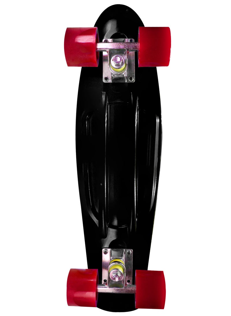 Urise - Skateboard with Repair Kits Mini Cruiser for Boys and Girls with ABEC 7 Bearings and PU Wheels for Skating Cruising (57cm x 15cm) - Image 1