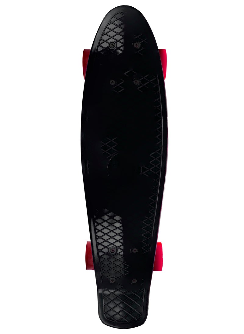 Urise - Skateboard with Repair Kits Mini Cruiser for Boys and Girls with ABEC 7 Bearings and PU Wheels for Skating Cruising (57cm x 15cm) - Image 1
