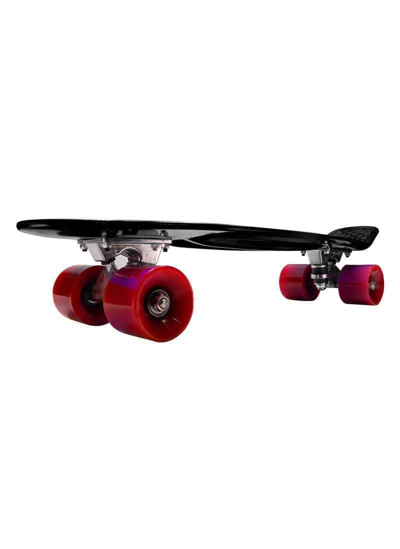 Urise - Skateboard with Repair Kits Mini Cruiser for Boys and Girls with ABEC 7 Bearings and PU Wheels for Skating Cruising (57cm x 15cm) - Image 1