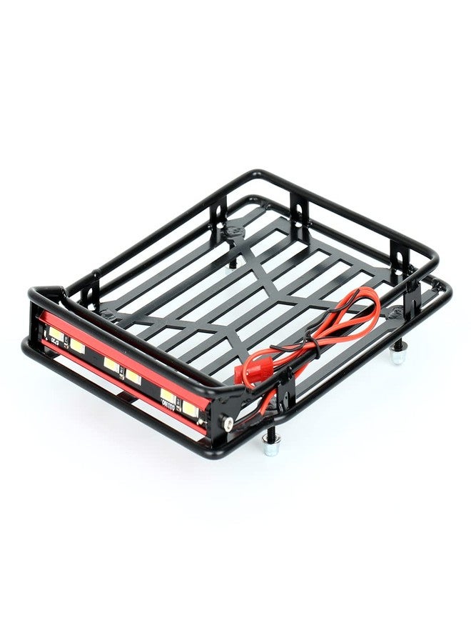LCX Racing 1/10th RC Crawler Car Metal Roll Cage Luggage Tray Roof Rack for Axial SCX10 II 90046 TRX4 TRX6 Gen8 Scout II D90, Upgrades Parts Accessories - Image 1