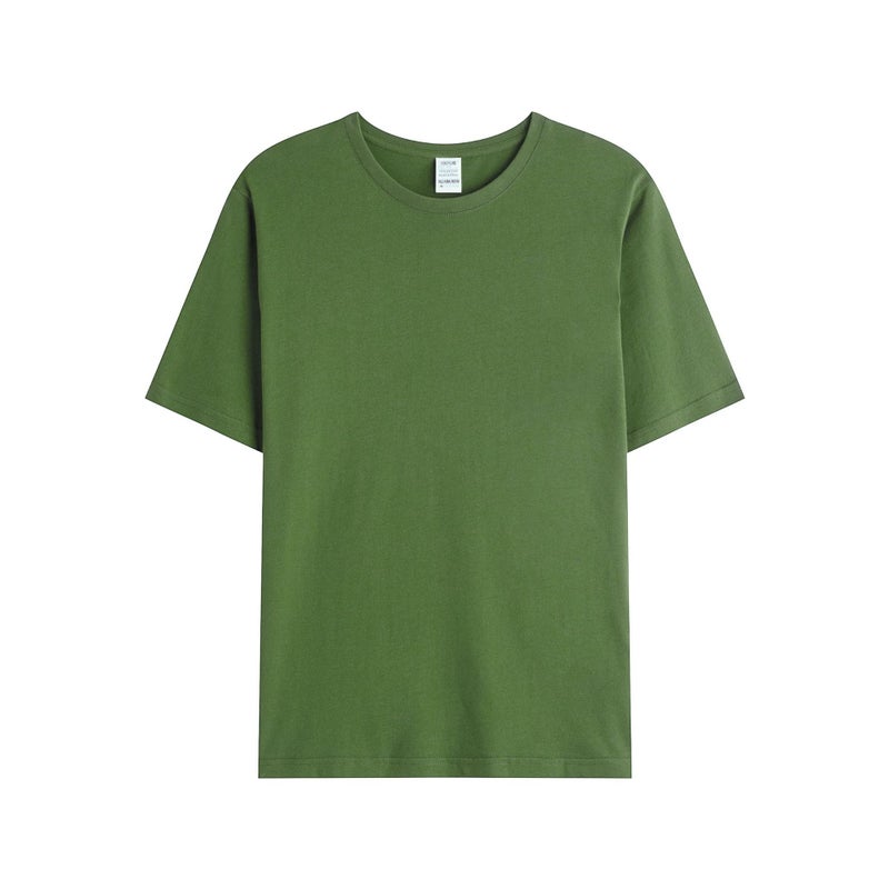 Spring Tiktok Same New Style Men'S And Women'S Same Style Fashionable Cotton Large Size Style Round Neck Pullover T-Shirt - Image 1