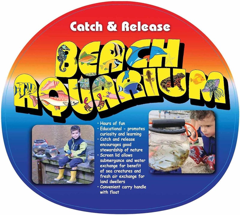 Flat River Group Dry Branch Sports Design Catch and Release Beach Aquarium Kit , Clear - Image 2