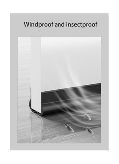 Generic Silicone Door Draught Excluder Strip – 93CM No-Stick Soundproof Door Seal, Weatherproof Draft Stopper for Bottom of Doors – Wind, Noise, Dust, and Cold Blocker  - Image 3