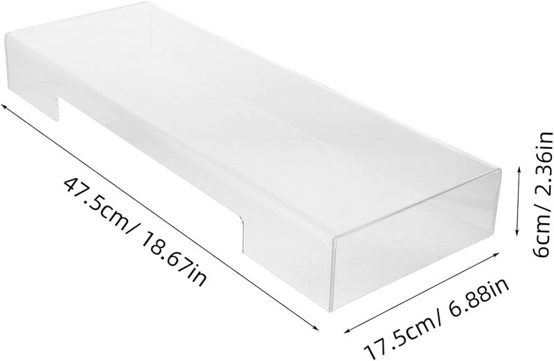 Angoily Acrylic Keyboard Cover for Mechanical Keyboard Feet Tkl Protective Case - Image 2