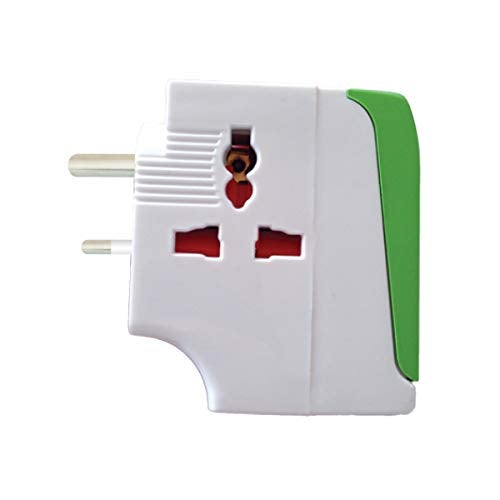 MX 3-Way Universal Plug Adapter — 5A Conversion Plug with Individual ON/OFF Switches, Multi-Socket Power Adapter for Home & Office (Pack of 2) - Image 5