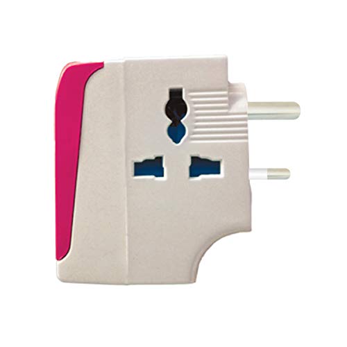 MX 3-Way Universal Plug Adapter — 5A Conversion Plug with Individual ON/OFF Switches, Multi-Socket Power Adapter for Home & Office (Pack of 2) - Image 3