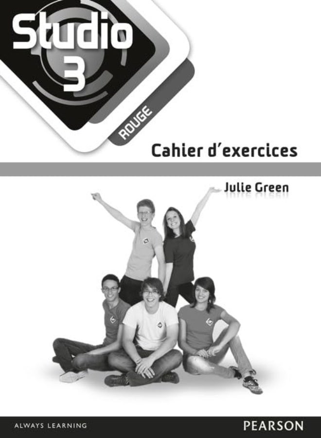 Studio 3 Rouge Workbook For Pack 1114 French