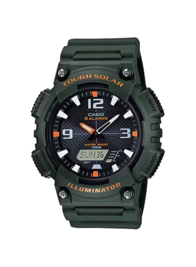 CASIO Men's Resin Analog-Digital Watch AQ-S810W-3AVDF - 48.3 mm