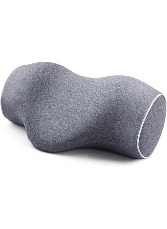 HOOKOR Cervical Pillow for Pain Relief | Memory Foam Neck Stretcher Pillows with Pillowcase | Neck Support Traction Relaxer for Relieve Muscle Tension Spine Alignment | for Bed & Travel  - Image 1