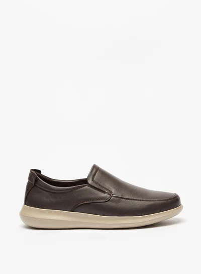 Le Confort Mens Solid Slip On Loafers