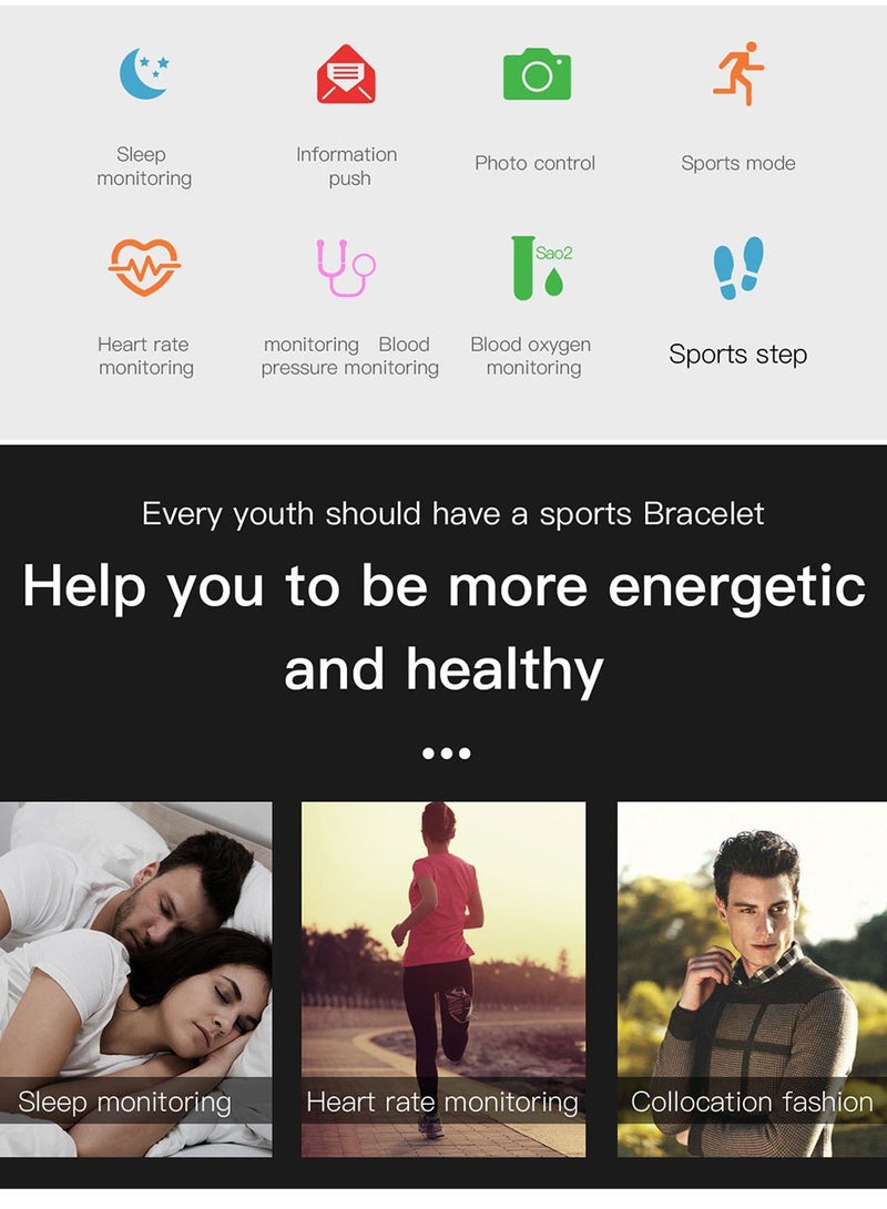 GULFLINK Smart Watch for Android Phones and iOS Phones Compatible iPhone Samsung - Image 4