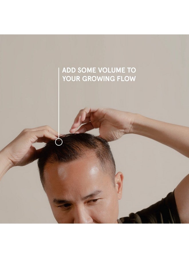 Keeps Matte Thickening Pomade for Men - Natural Ingredients for Fuller Hair: Biotin, Caffeine, Green Tea & Saw Palmetto - All-Day Medium Hold for All Styles - Image 5