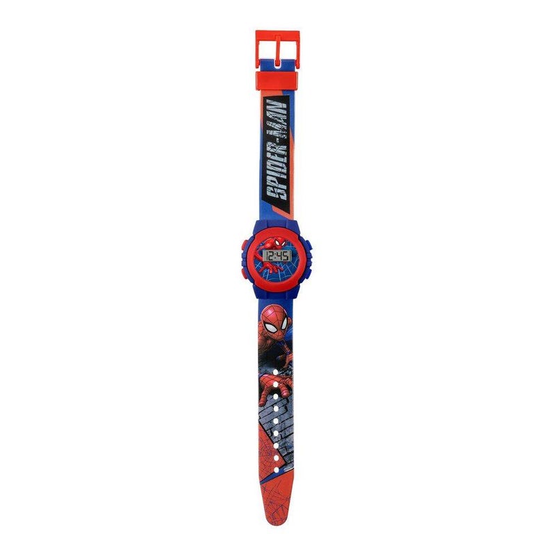 Marvel Spider-Man Spider-Man LED Digital Watch (Blue/Red) - Image 2