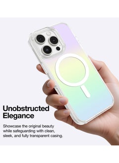AMAZINGthing MINIMAL MAG Magnetic [6.6Feet] Drop Proof for iPhone 16 Pro MAX Case Cover Compatible with MagSafe - Rainbow  - Image 2
