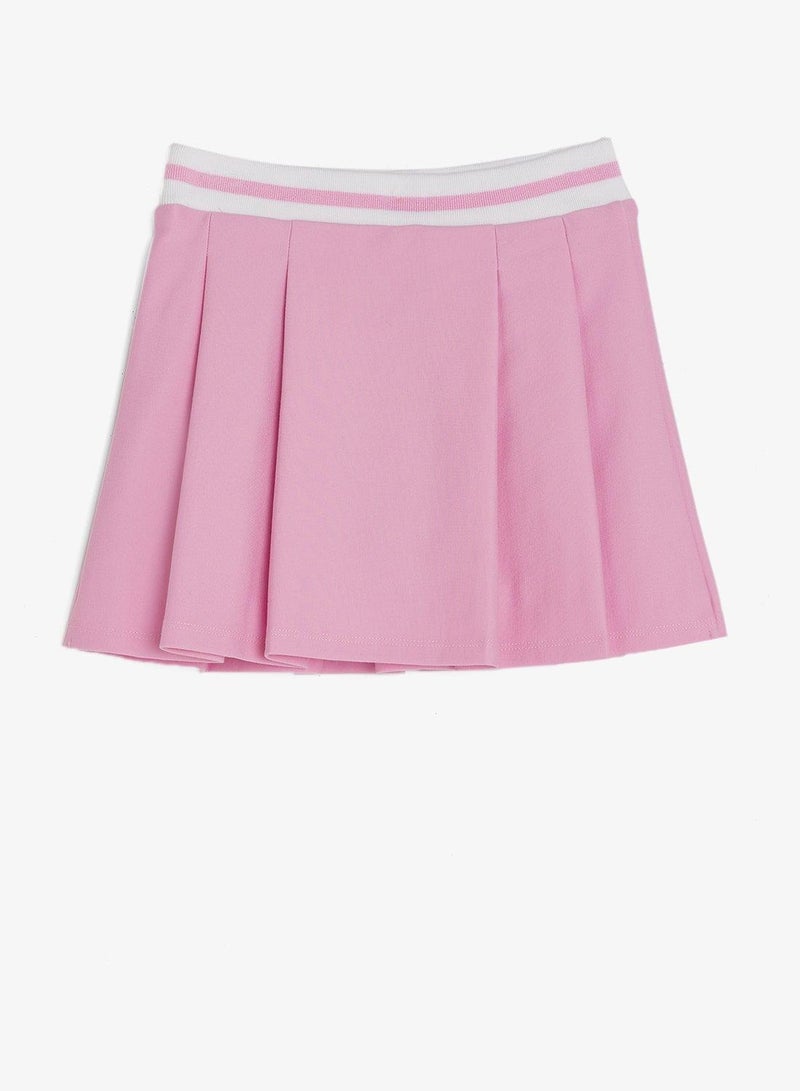 GUESS Infant Pleated Punto Milano Midi Skirt - Image 3