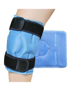 Ice Pack for Knee Injuries, Reusable Gel Cold Compress Knee Wraps for Knee Injuries, Swelling, Pain Relief, Compression Brace for Injuries