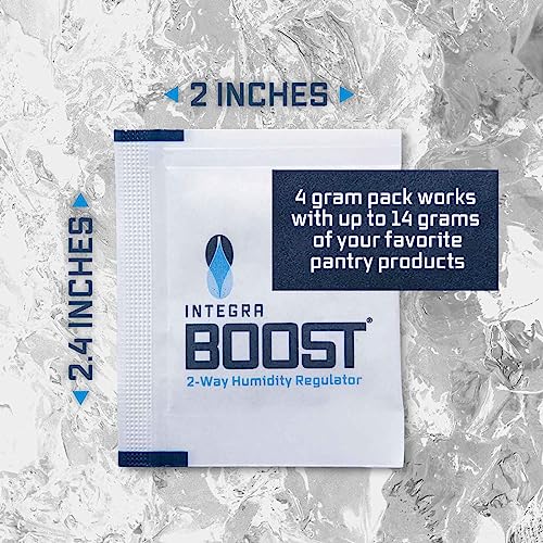 Integra Boost 2-Way Humidity Control Pack - Preserve Flavor & Control Humidity at 62% RH - Moisture Absorber for Herbs, Spices & More - 4 Gram (Pack of 50) - Image 4