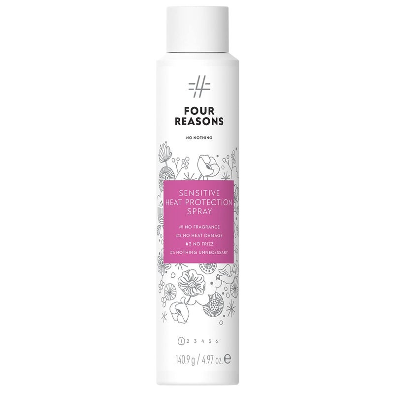 No nothing Heat Protectant Spray for hair - Hypoallergenic, Fragrance Free, 4.97oz - Ultimate Thermal Protection for all hair types, Salon-Worthy Shine for Color-Treated Hair - Image 1