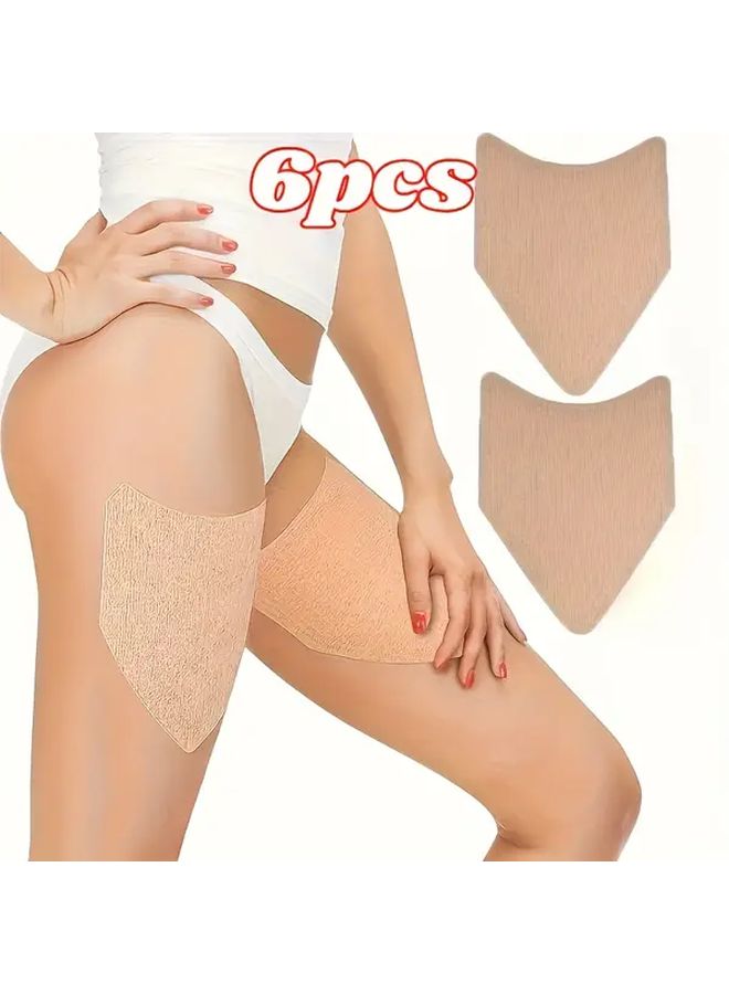 6pcs Anti Friction Thigh Straps Adjustable For Hiking Running Gym Outdoor Sports - Image 1