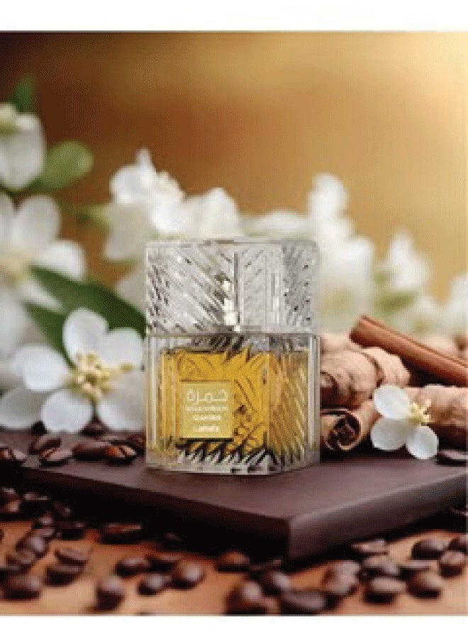 Lattafa - Khamrah Qahwa EDP For Unisex - 100ml - Image 1
