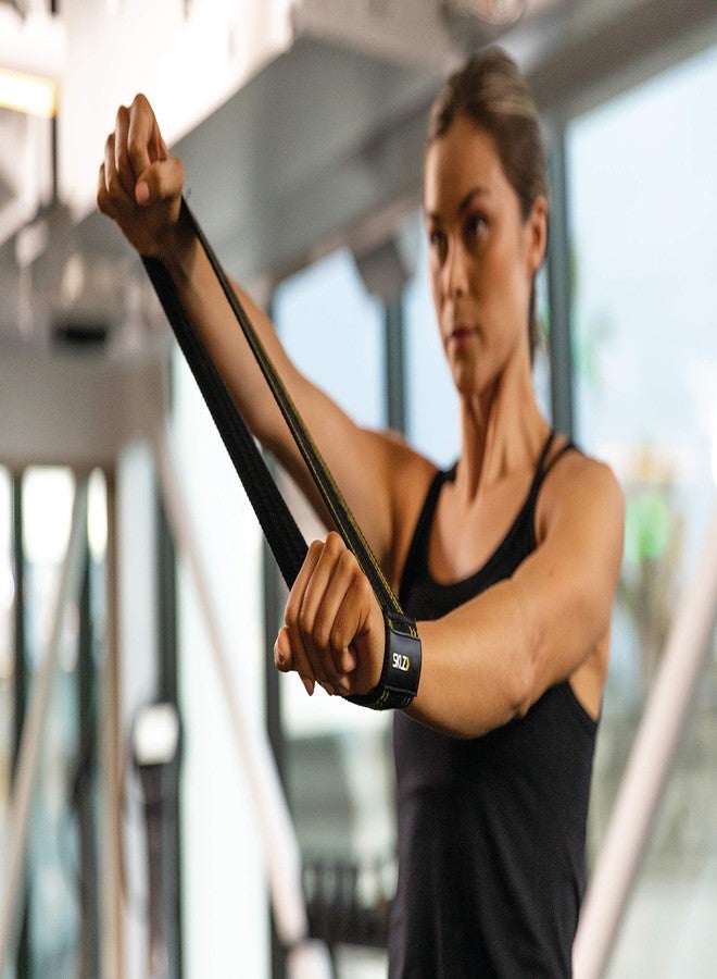 أس كيه أل زي شريط مقاومة من قماش SKLZ غير قابل للانزلاق للوركين والأرداف، مقاومة خفيفة، مقاومة متوسطة، نسيج برو نيت - Image 1