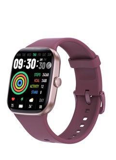 Bonita Smart Watch for Men and Women: 2.1 HD Fitness Tracker with Voice Assistant, Call Function, IP67 Waterproof, Blood Pressure, Heart Rate, and Sleep Monitor - 100+ Sports Modes (purple)  - Image 1