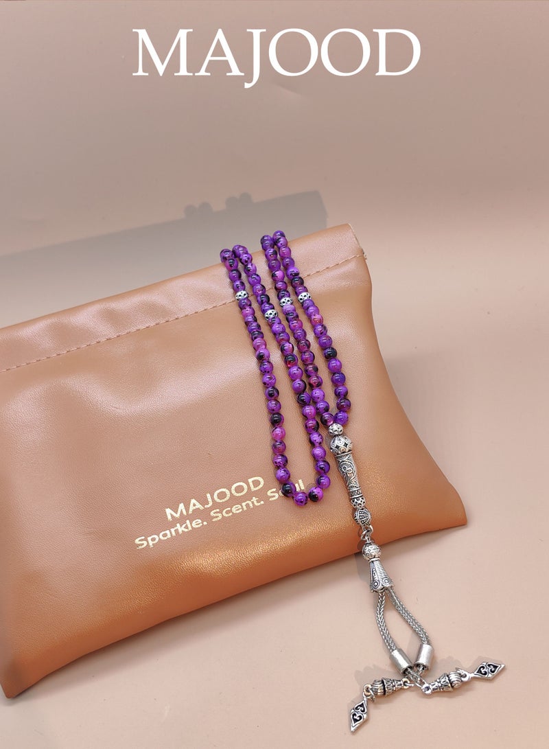 general 99 Natural Shell Pearl Prayer Beads/Tasbih/5mm - Image 2