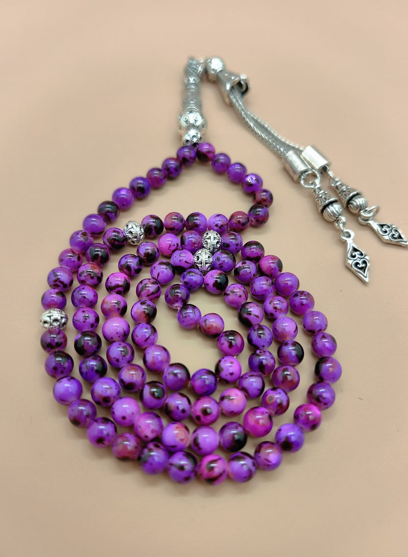 general 99 Natural Shell Pearl Prayer Beads/Tasbih/5mm - Image 5