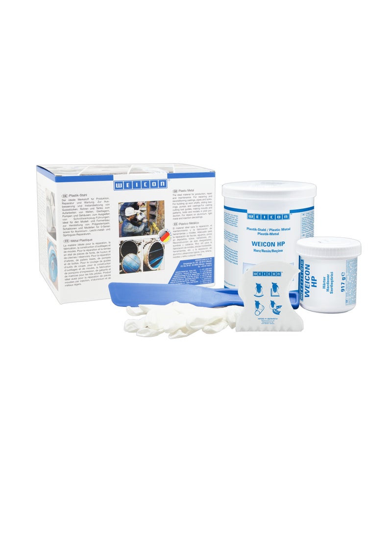 Weicon Hp Epoxy Resin Plastic Steel, 2 Kg, Adhesive For Structural Bonding - Image 1