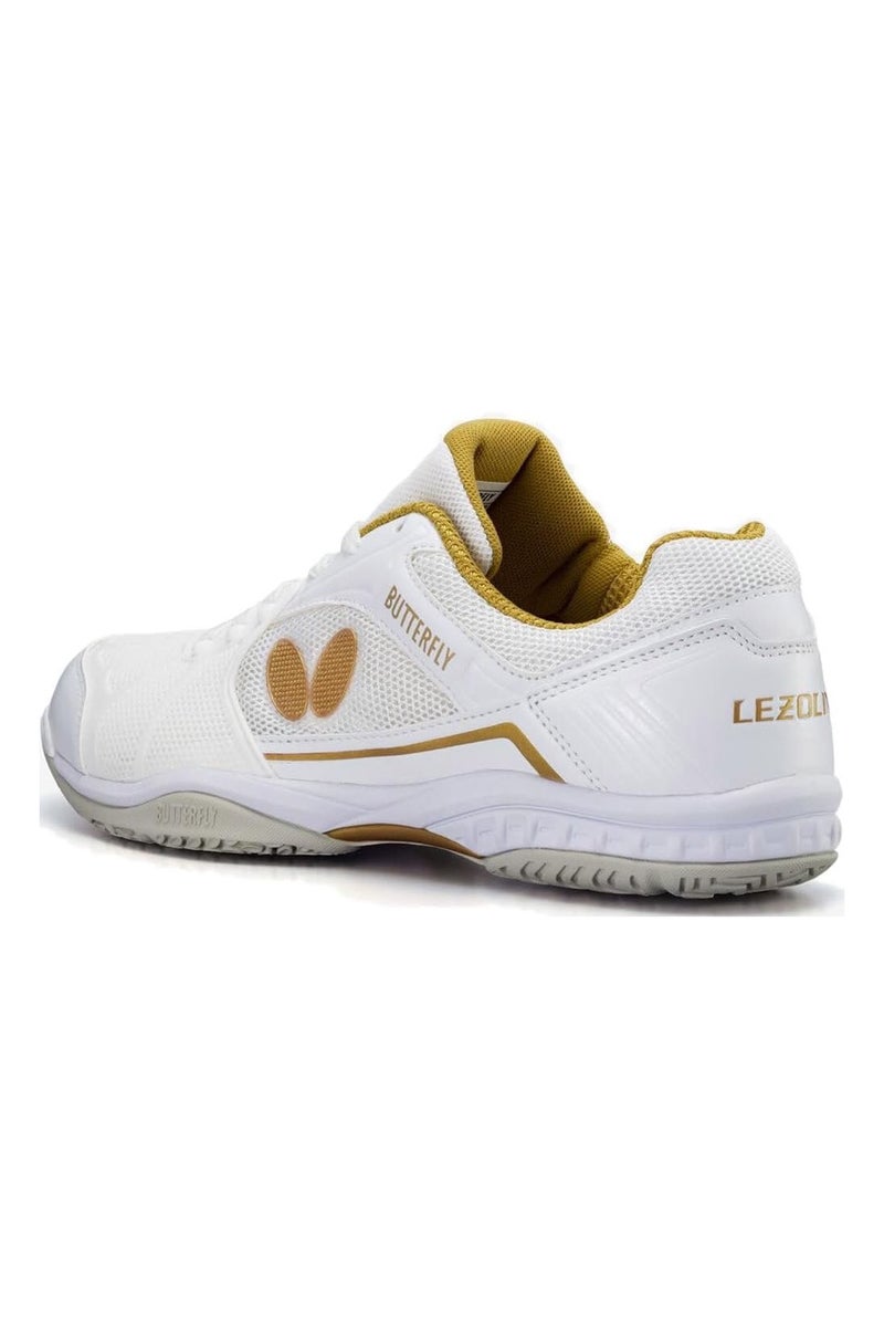 Butterfly Lezoline Rifones Shoes - Table Tennis Shoes Unisex  Athletic Support, Flexibility, Shock Absorbing Cushion, Gripping Ping Pong Shoe white 39 - Image 2