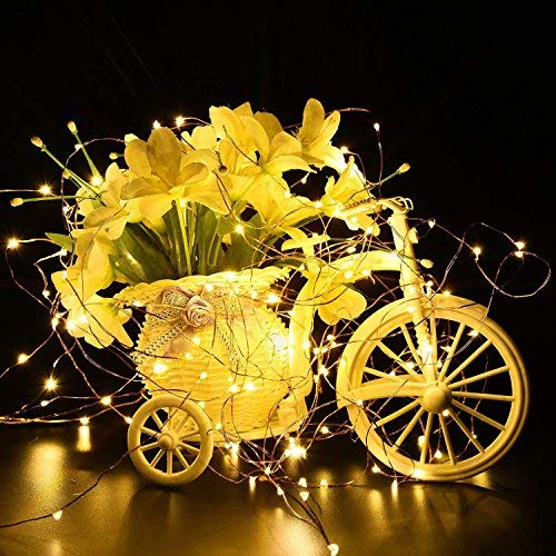 fizzytech Ball Decoration Fairy String Lights Balls String for Diwali, Lights of Home Decoration (5 Meter 50 LED USB -Yellow) - Image 5