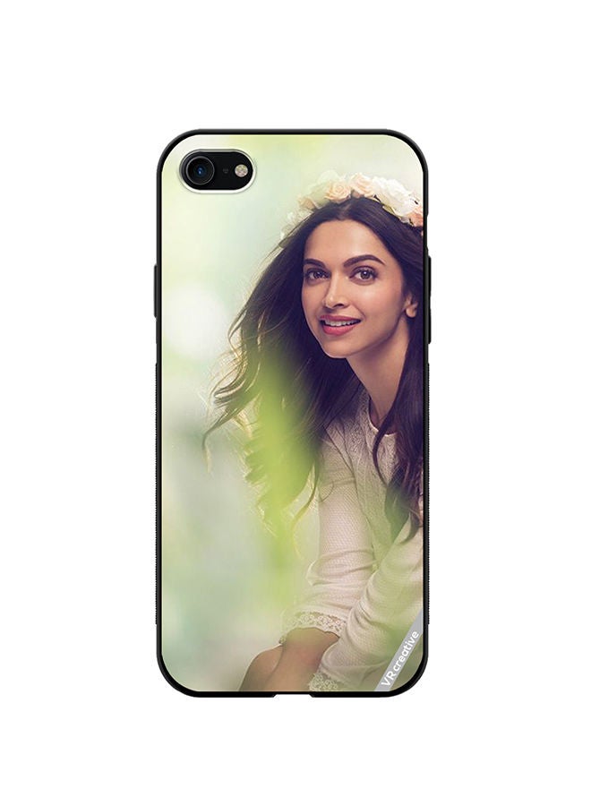 VR CREATIVE Protective Case Cover For Apple iPhone SE (2022) Bollywood Actress Deepika Padukone Design Multicolour - Image 1