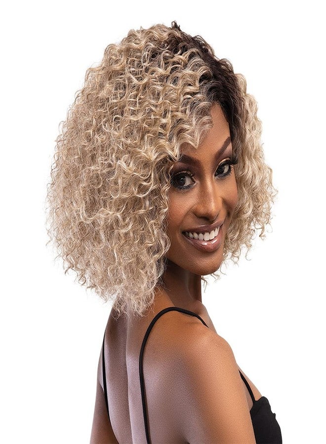 Janet Collection Essentials Synthetic Hair HD Lace Wig - KANDI (1 Jet Black) - Image 5