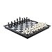 DINOBROS Magnetic Travel Chess Set with Folding Board Portable Chess Board Games Gift for Kids and Adults - Image 2