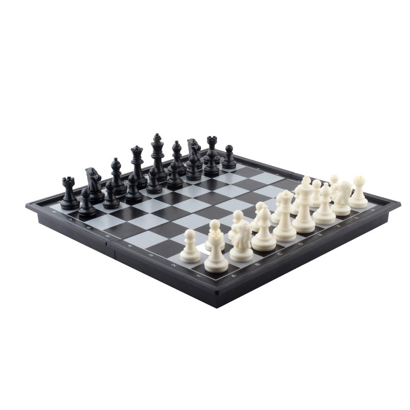 DINOBROS Magnetic Travel Chess Set with Folding Board Portable Chess Board Games Gift for Kids and Adults - Image 4