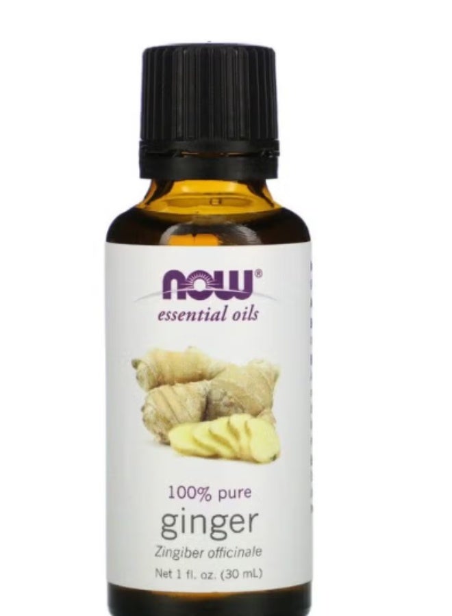 100% Pure Ginger Essential Oils 1 Fl. Oz.