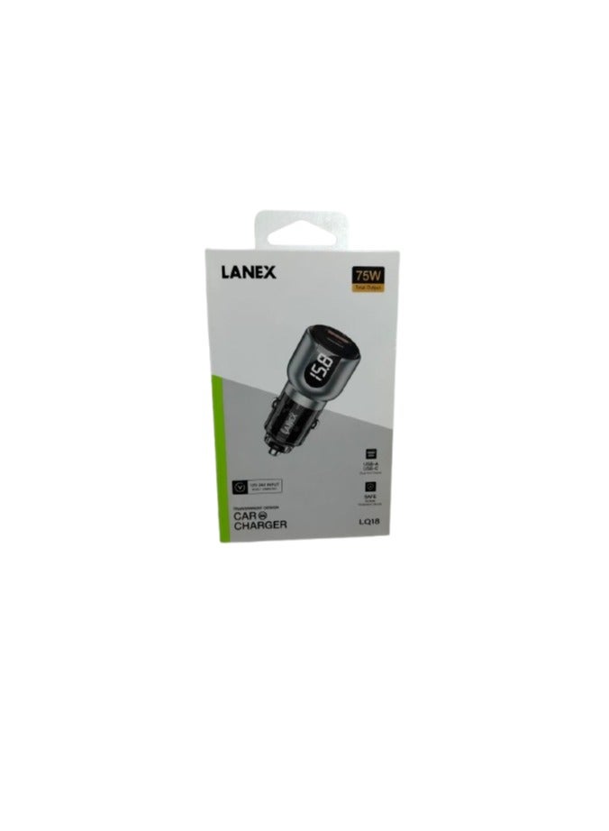 lanex transparent design car charger - Image 1