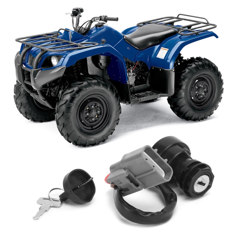 Ignition Lock Switch 3 Wire with 2 Keys Replacement for YAMAHA ATV BIG BEAR 400 YFM400 4x4 2009‑2012 - Image 4