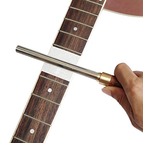 Baroque Guitar Fret Crowning Dressing File Narrow/Medium/Wide 3 Edges Size Improved 3rd Generation Guitar Repairing & Luthier Tools for Guitars,Ukulele,Bass,Banjo,Mandolin etc EFF-10 - Image 5