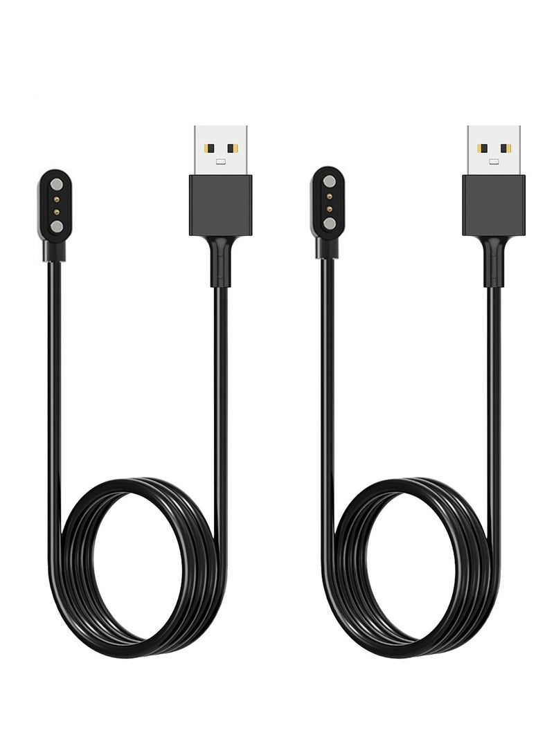 HablTech 2Pack Charging Cable for YAMAY VeryFitPro SW023 ID205L SW021 ID205U ID205S SW025 Uwatch 3 3S 2 2S - Image 1