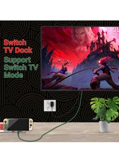 SYOSI كابل SYOSI من النوع C إلى HDMI، كابل تحويل تلفزيون USB-C إلى HDMI 4K@30 هرتز للتبديل/التبديل OLED/Steam Deck، محول تلفزيون من النوع C إلى HDMI مع توافق منفذ شحن PD 100 وات مع الهاتف/الكمبيوتر المحمول/الكمبيوتر اللوحي  - Image 4