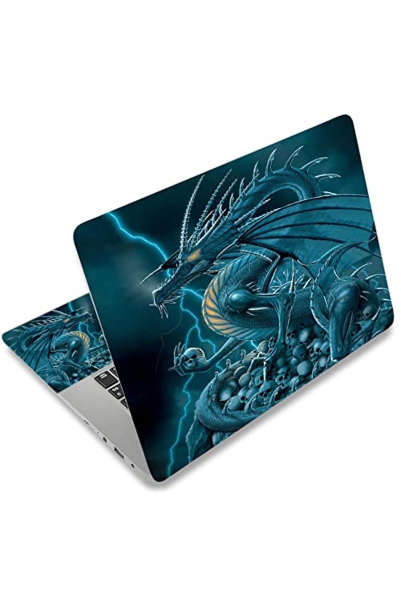 BPA Laptop Notebook Skin Sticker Cover Decal Fits 12 13 13.3 14 15 15.4 15.6 inch Protector PC | Easy to Apply, Remove and Change Styles (Pterosaur Skulls) - Image 2