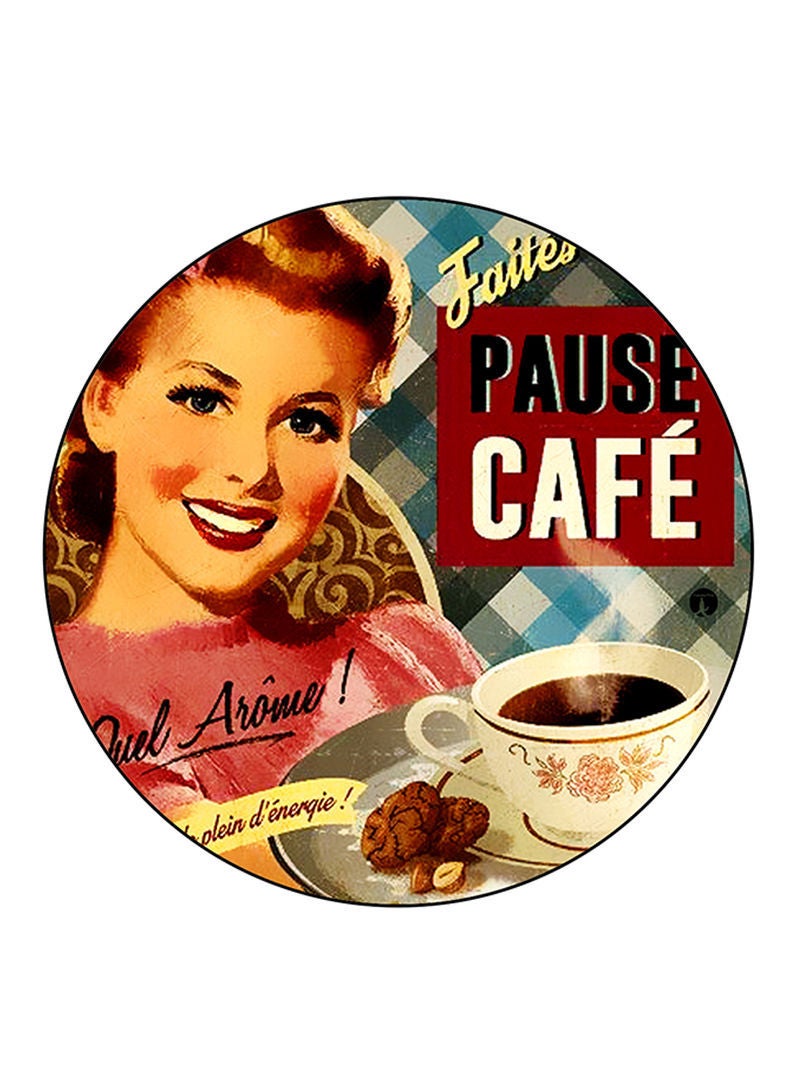 RKN Vintage Art Printed Fridge Magnet  Multicolour - Image 1